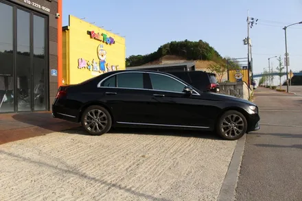 춘천썬팅재시공 벤츠 E300 글라스틴트 선셋 굿굿굿!! / 춘천시 동면