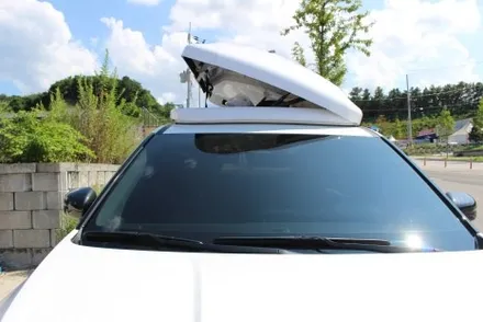 춘천루프박스 카니발 KA4 양문일체형 피크 루프박스 800L + 자동차 속도계 HUD 헤드업 디스플레이어 / 춘천시 동면