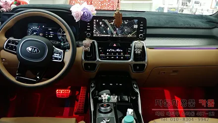 쏘렌토MQ4 RGB LED를 이용한 색상이 바뀌는 자동차 풋등 작업 / 대전 대덕