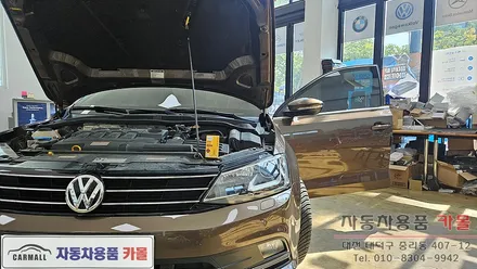 대전 2014 폭스바겐 제타 조수석 헤드라이트 제논 HID벌브 교체 필립스 D3S 4200K / 대전 대덕