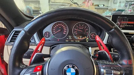 대전 2014 BMW 428i F33 계기판 화이트 LED 작업 / 대전 대덕