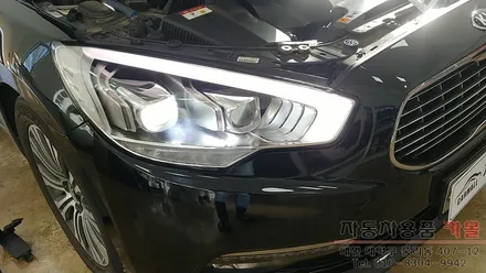 대전 K9 전조등 HID벌브 교체 / 필립스 D3S 6000K / 대전 필립스HID / 대전 대덕