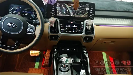 쏘렌토MQ4 RGB LED를 이용한 색상이 바뀌는 자동차 풋등 작업 / 대전 대덕