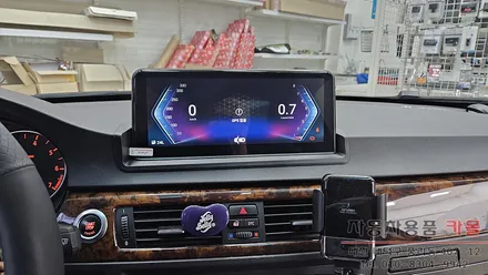 대전 2006 BMW320i E90 안드로이드 올인원과 AHD후방카메라 설치 10.25인치 8G+128G / 대전, 청주, 세종