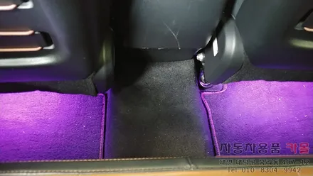 티볼리 풋등 / RGB LED풋등 / 자동차 무드등 / 대전 풋등 / 대전 대덕