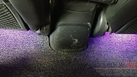 뉴스포티지 풋등 / 색상변경 풋등 / RGB LED 풋등 / 자동차 무드등 / 대전 풋등 / 대전 대덕