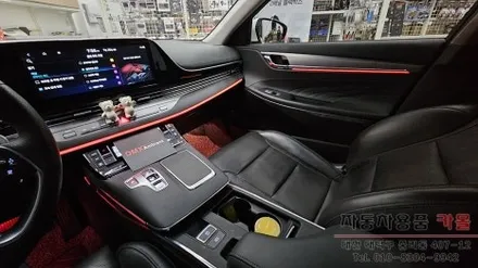 더뉴그랜저 엠비언트 라이트 무드등 풋등 순정연동 시공 대전DMX엠비언트 공식시공점 / 대전 대덕