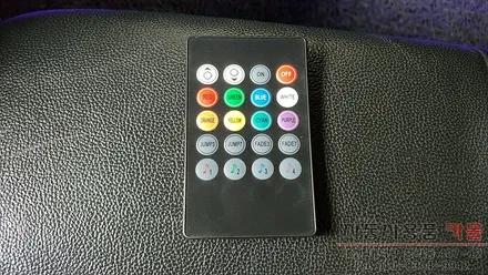 뉴스포티지 풋등 / 색상변경 풋등 / RGB LED 풋등 / 자동차 무드등 / 대전 풋등 / 대전 대덕