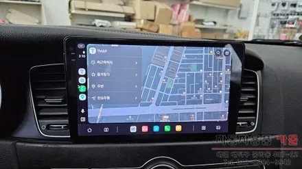 대전 2015 더뉴K7 카나로 알파 안드로이드 올인원과 AHD후방카메라 설치 (순정 오디오 타입) / 대전 대덕