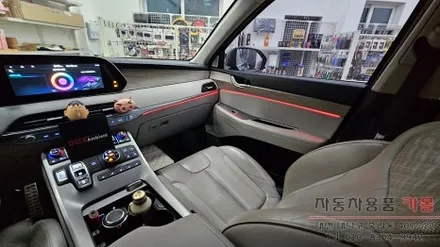 대전 팰리세이드 엠비언트 라이트 무드등 순정연동 시공 (대전 DMX엠비언트 공식 시공점) / 대전 대덕