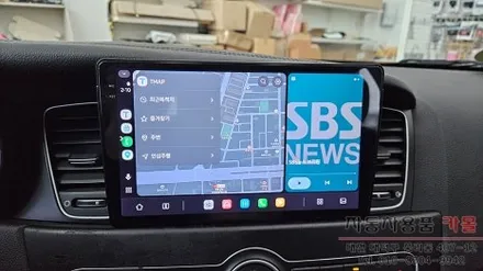대전 2015 더뉴K7 카나로 알파 안드로이드 올인원과 AHD후방카메라 설치 (순정 오디오 타입) / 대전 대덕