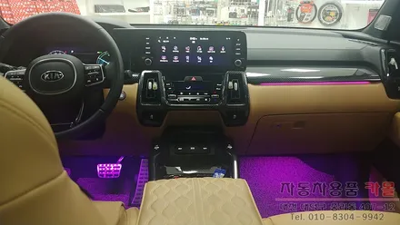 쏘렌토 MQ4 순정 엠비언트 연동 풋등 작업 / 쏘렌토 풋등 / 순정 연동 풋등 LED / 대전 엠비언트, 풋등 / 대전 대덕