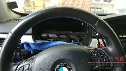 BMW335i e92 계기판 조명색상 LED작업과 명판 교체 대전 세종 / 대전 대덕