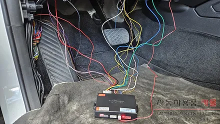 대전 렉스턴 스포츠 칸 원격시동 경보기 마이키프리미엄과 마이키링크 장착 / 대전, 청주, 세종