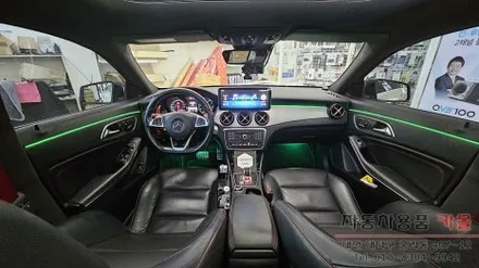 2015 벤츠 CLA 45AMG 엠비언트 라이트 무드등 풋등 시공 대전DMX엠비언트 공식 시공점 / 대전 대덕