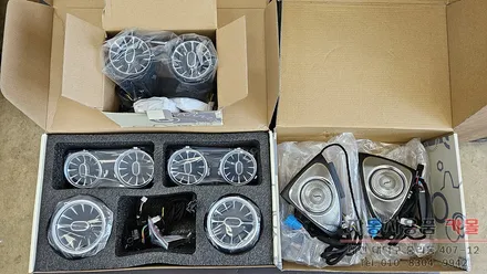 2019 벤츠E300 W213 3D부메스터 전동트위터와 송풍구 엠비언트 설치하기 / 대전 대덕