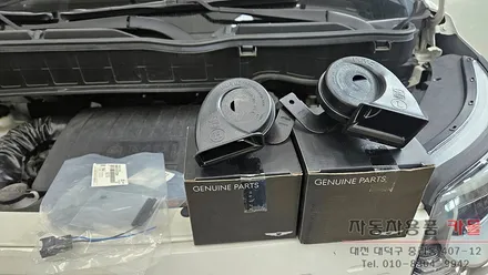 대전 레이 클락션(경음기, 혼)을 제네시스 혼으로 교체 / 대전 대덕