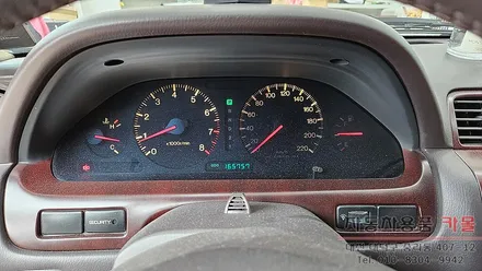대전 2004 SM525V 슈퍼비전 계기판 조명 고장으로 LED작업 / 대전 대덕