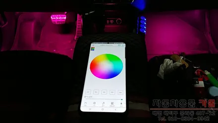 더뉴 쏘렌토 엠비언트 / 스마트폰 연동 RGB 엠비언트 + 풋등 / 대전 엠비언트 / 대전 대덕
