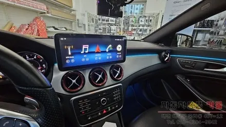 2015 벤츠 CLA 45AMG 엠비언트 라이트 무드등 풋등 시공 대전DMX엠비언트 공식 시공점 / 대전 대덕