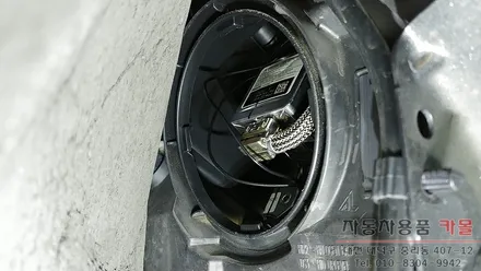 캐딜락 CTS 전조등 HID벌브 교체 / 필립스 D3S 4200K / 대전 필립스HID / 대전 대덕
