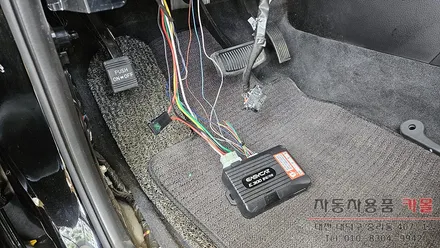 2018 모하비 이지카E300 순정스마트키로 원격시동, 근접도어 열림/잠김 경보기 장착 대전 세종 / 대전 대덕