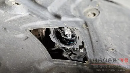 대전 BMW 3GT 조수석 전조등 제논 HID벌브 교체 필립스 D1S 4200K / 대전 대덕