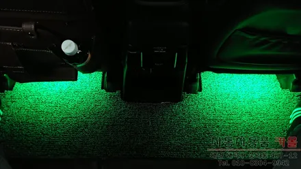 대전 풋등 / RGB LED풋등 / 코란도C RGB LED 풋등 / 대전 자동차용품 / 대전 자동차 무드등 / 대전 대덕