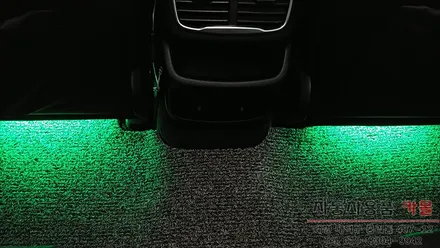 싼타페TM RGB LED풋등 장착 / 리모컨으로 색상, 모드변경 / 대전풋등 / 대전 대덕