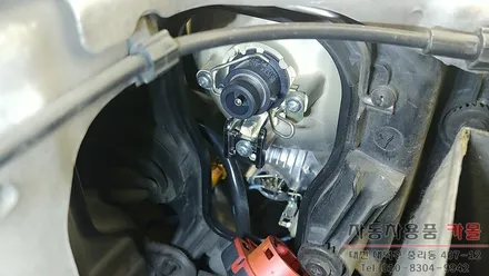오피러스 전조등 HID 벌브 교체 필립스 D2R 4200K 3년 무상AS 대전 세종 / 대전 대덕
