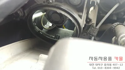 LF소나타 하이브리드 합법인증 LED전조등(라이트, 전구, 램프) 교체 브라비오 터미네이터SP H7 대전 세종 / 대전 대덕