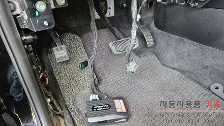 2018 모하비 이지카E300 순정스마트키로 원격시동, 근접도어 열림/잠김 경보기 장착 대전 세종 / 대전 대덕