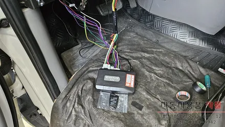 대전 그랜드 스타렉스 원격시동 경보기 장착 이지카 E2II / 대전 대덕