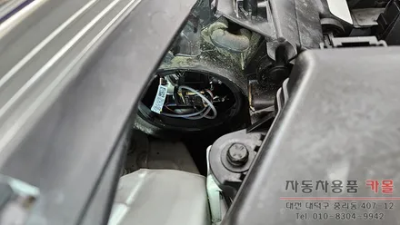 대전 엑센트(10년~19년) 합법인증 LED전조등 브라비오 올뉴클래식 H4 클리어(반사판)타입용 LED로 교체하기 / 대전, 청주, 세종