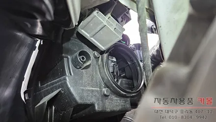 대전 더뉴아반떼AD 헤드라이트를 브라비오 합법LED로 교체하기 / 대전, 청주, 세종