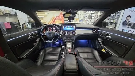 2015 벤츠 CLA 45AMG 엠비언트 라이트 무드등 풋등 시공 대전DMX엠비언트 공식 시공점 / 대전 대덕