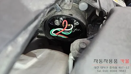 대전 2012 엑센트 합법인증 브라비오 LED전조등(헤드라이트, 램프, 전구) 교체 / 대전 대덕