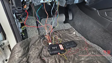 대전 2020 렉스턴스포츠 원격시동 경보기 설치 (이지카 E300) / 대전 대덕