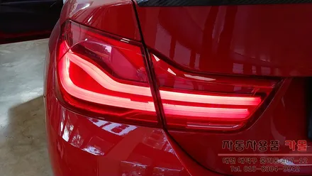 BMW M4 4시리즈 LCI LED테일램프 후미등 수리 대전 세종 / 대전 대덕