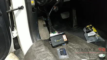 스포티지QL 이지카E3-B 원격시동 경보기와 스타트버튼 작업 대전 세종 / 대전 대덕