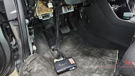 대전 2022 모닝 원격시동 경보기와 스타트버튼 설치 이지카E3-B / 대전 대덕