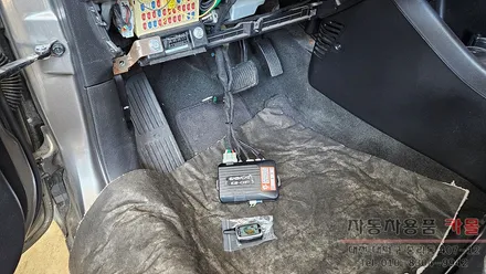 대전 2012 올뉴모닝 원격시동 경보기 설치 이지카 EZ5500 양방향 경보기 / 대전 대덕
