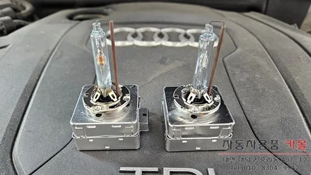 대전 2013 아우디 A4 조수석 전조등 제논 HID벌브 교체 필립스 D3S 4200K / 대전 대덕