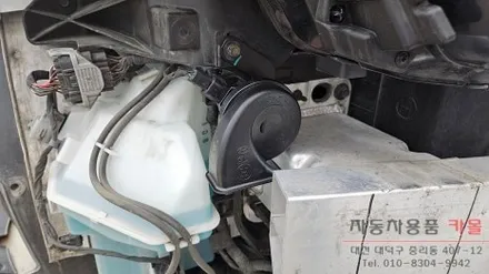 대전 쏘렌토MQ4 하이브리드 순정 클락션(경음기, 혼) 고장으로 제네시스 순정혼 교체 / 대전 대덕