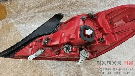대전 제네시스 G70 합법인증 브라비오 LED후진등과 LED깜빡이 교체 / 대전 대덕