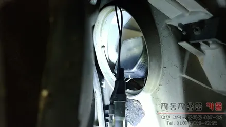 인피니티 G35, G37 전조등 HID벌브(전구, 램프) 교체 필립스 D2S 6700K 대전 세종 / 대전 대덕