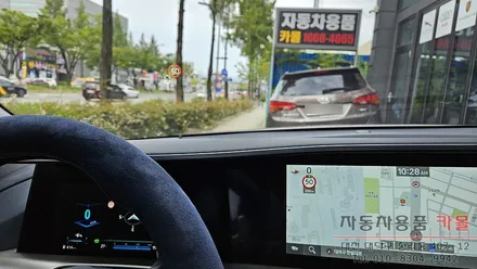 대전 2022 넥쏘 HUD 온유어뷰 CH2100 순정내비게이션 연동 헤드업 디스플레이 장착 / 대전, 청주, 세종