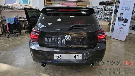 대전 BMW118d 후미등 LED수리 미등시 약하게 나오는 증상 / 대전 대덕