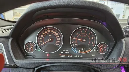 2016 BMW320i 계기판 LED작업 (조명색상 화이트로 변경) / 대전, 청주, 세종