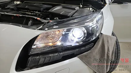 대전 2013 말리부 전조등 제논 HID벌브 교체 필립스 D3S 6000K 화이트빛 / 대전 대덕